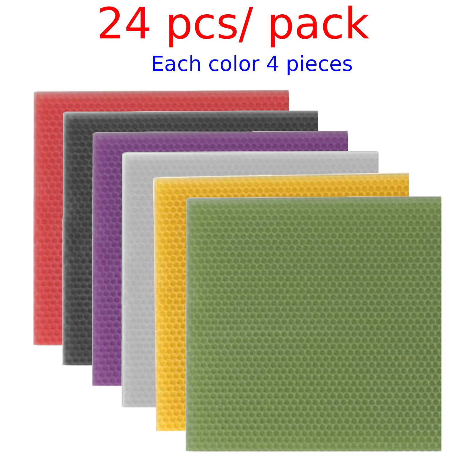 Beehive Frame Wax - 24 Láminas de Cera de Abeja