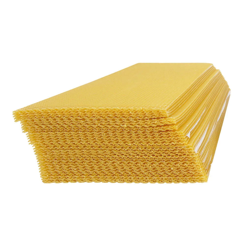 Beehive Frame Wax - Láminas de cera de abejas de
