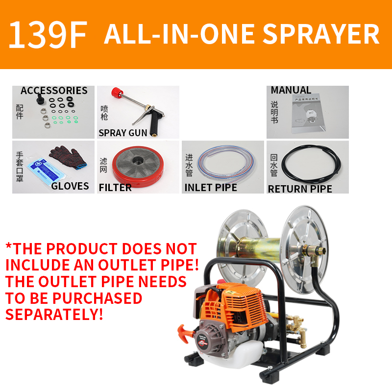 Farming Agriculture Tools - Pulverizador Integrado de Rodillo y Tubo