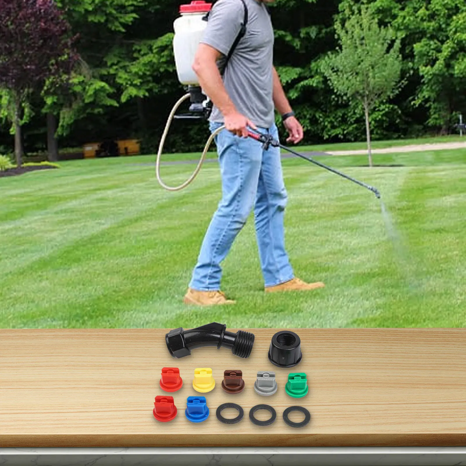 Boquilla de pulverización de á - Crop Sprayer Backpack reseña y precio