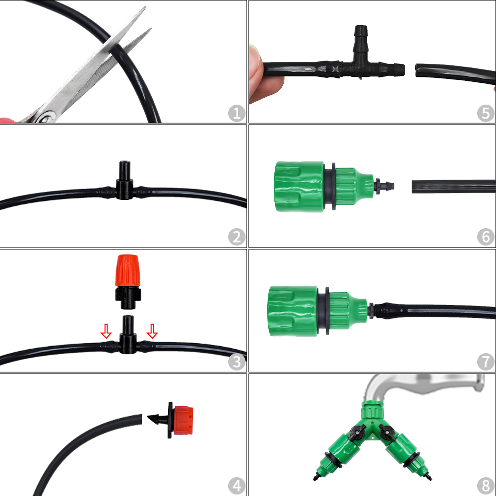 Sistema de riego, herramientas - Irrigation Drip Tape reseña y precio