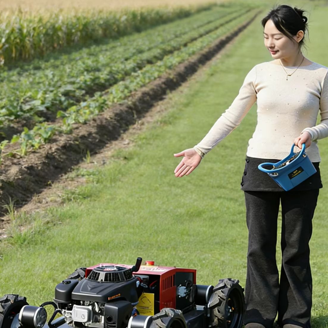 Desbrozadora Remota de Alta Re - Agriculture Farming Kit reseña y precio