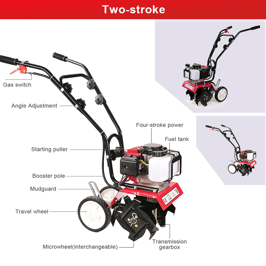 Microcultivador de Gasolina Tu - Farming Agriculture Tools reseña y precio