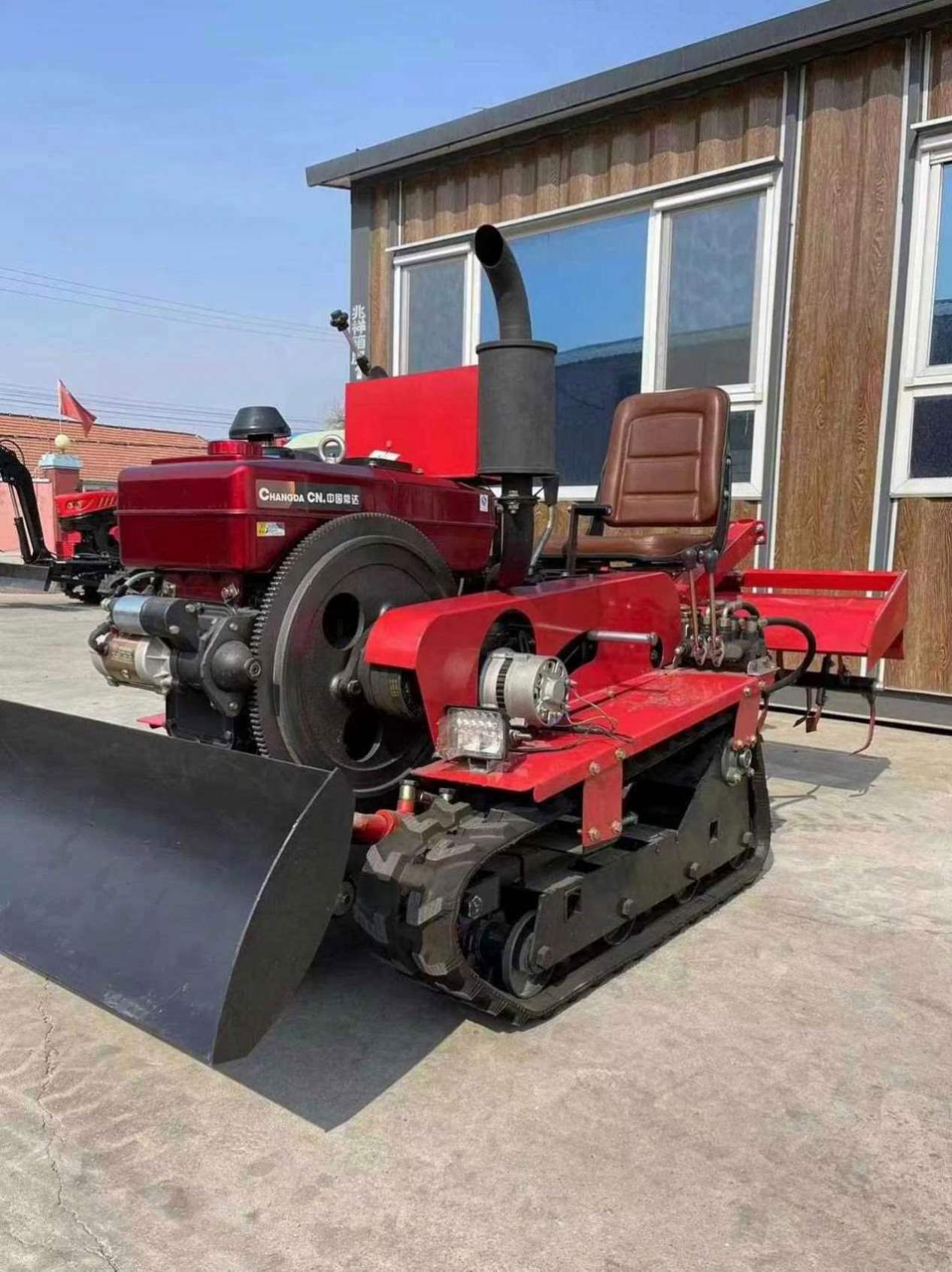 Rotocultivador diésel de oruga - Farming Agriculture Tools reseña y precio