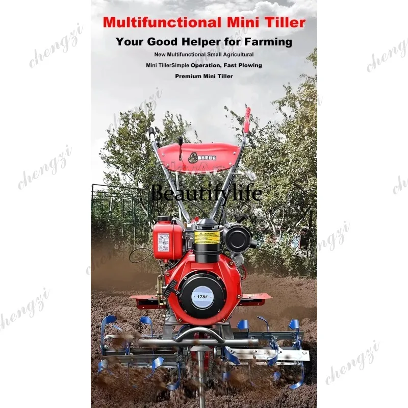 Mini cultivadora rotativa nuev - Farming Agriculture Machine reseña y precio