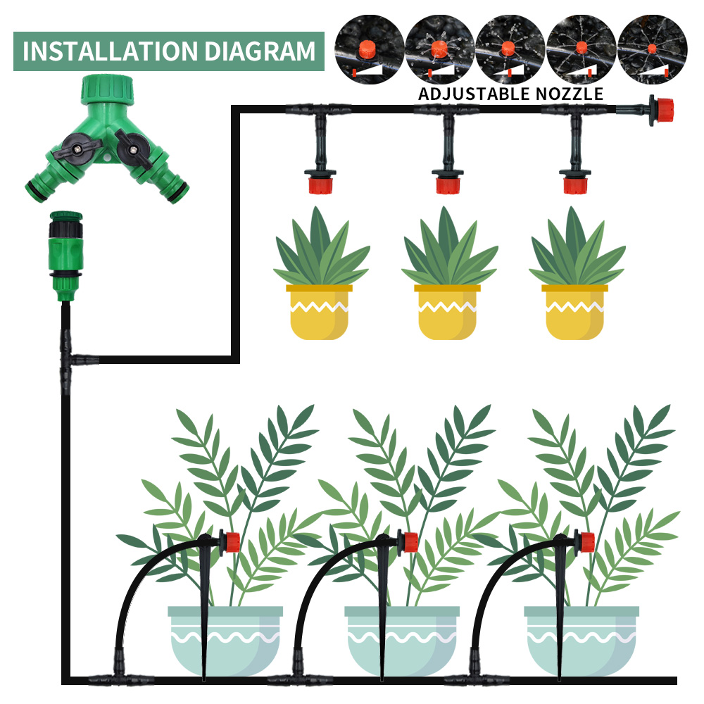 Sistema de riego por goteo par - Irrigation Drip Tape reseña y precio