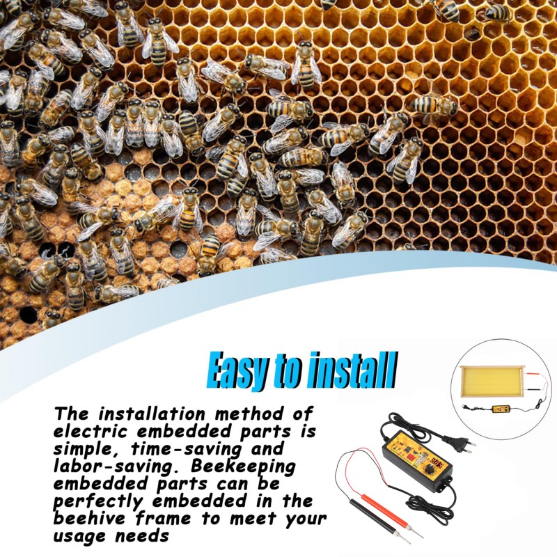 Herramienta de apicultura, enc - Beehive Frame Wax reseña y precio