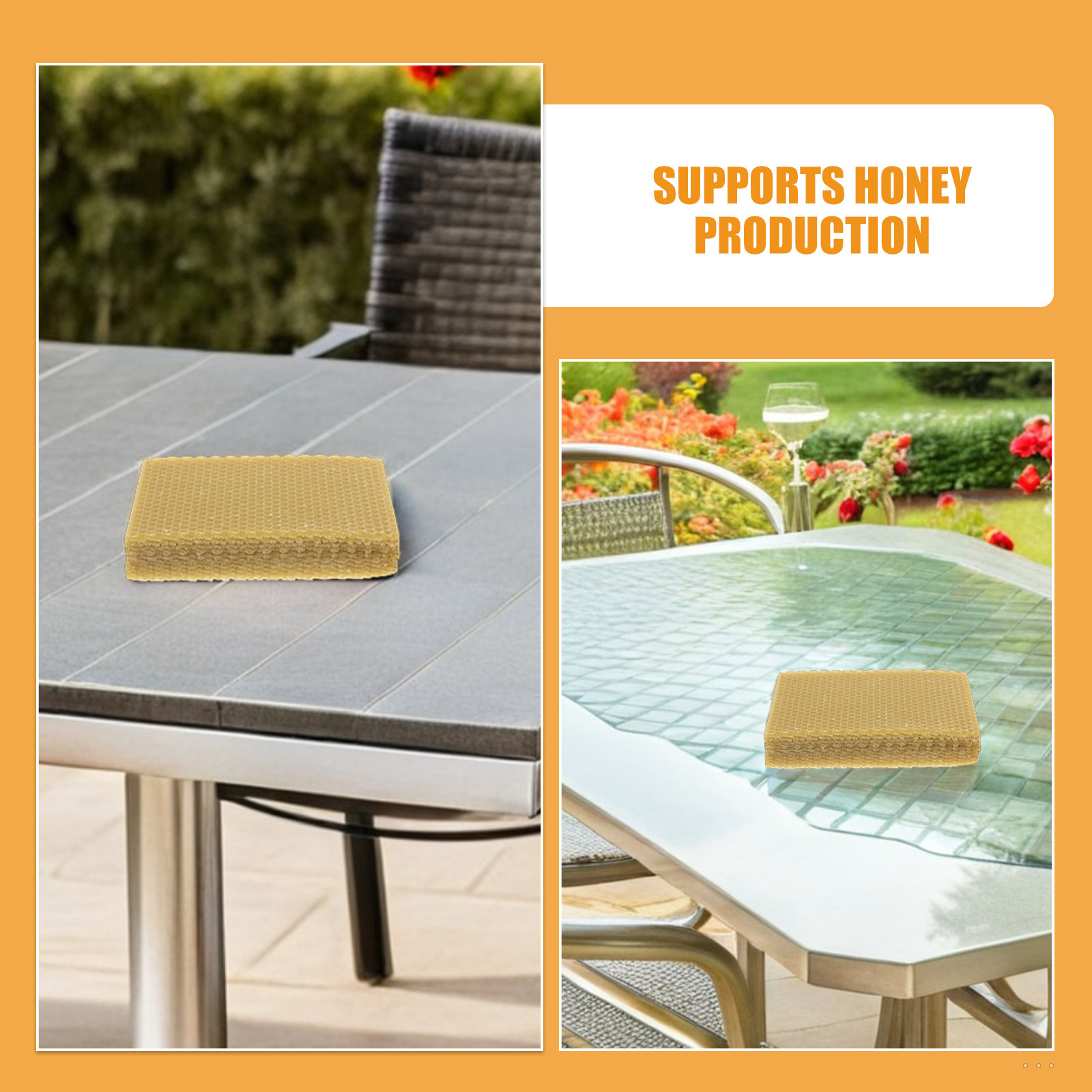 30 hojas de cera de abeja natu - Beehive Frame Wax reseña y precio