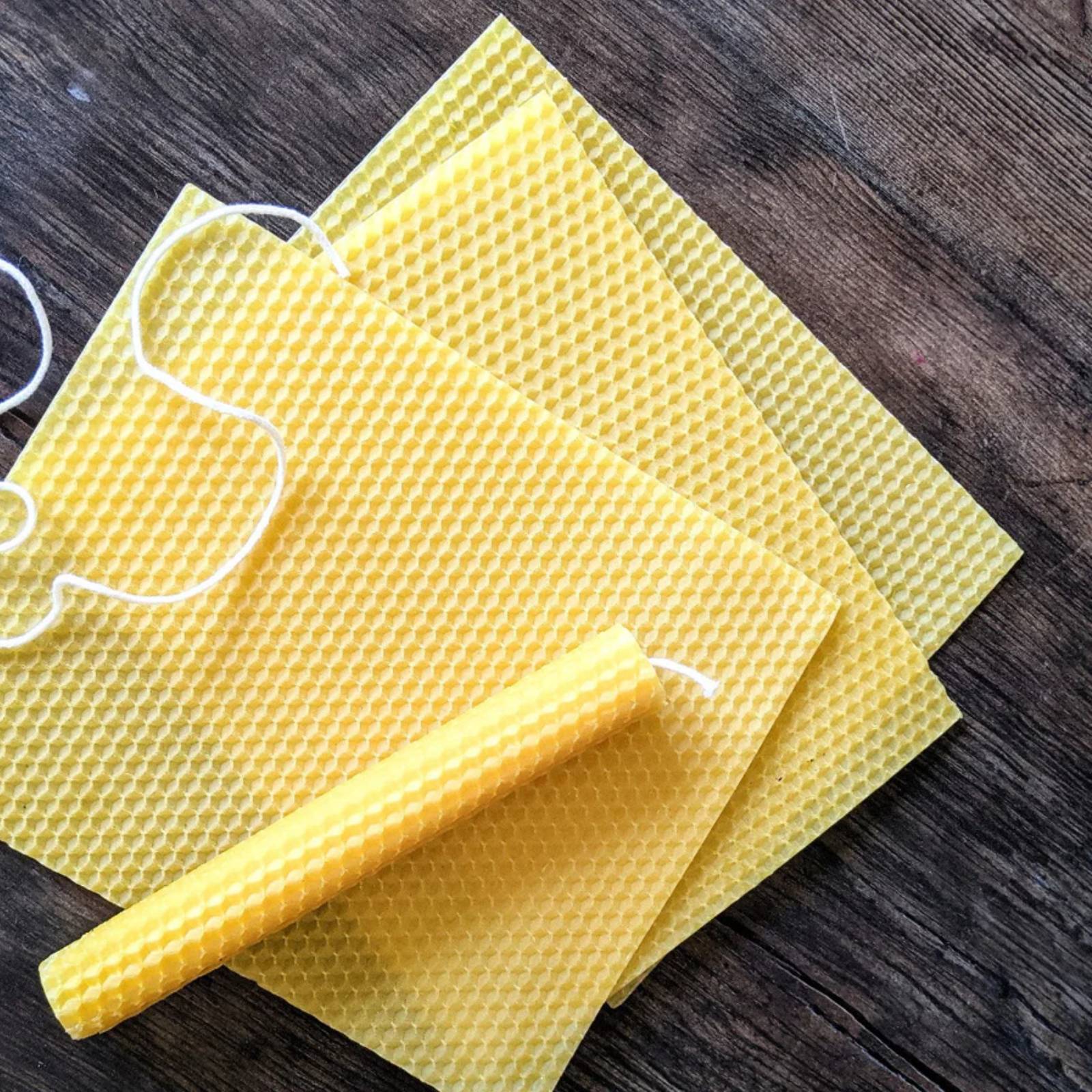 24 Láminas de Cera de Abeja Co - Beehive Frame Wax reseña y precio