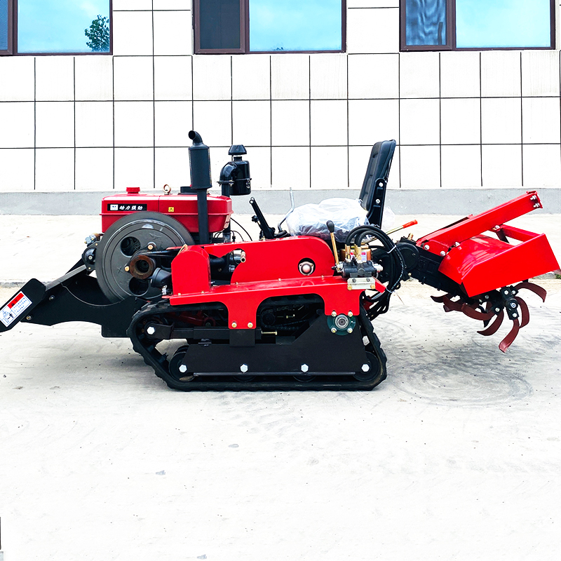 Cultivadora Rotativa de Orugas - Farming Agriculture Tools reseña y precio