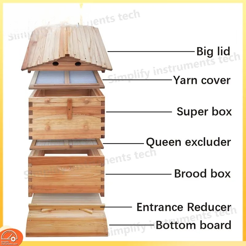 Marco de colmena automático au - Beehive Frame Wax reseña y precio